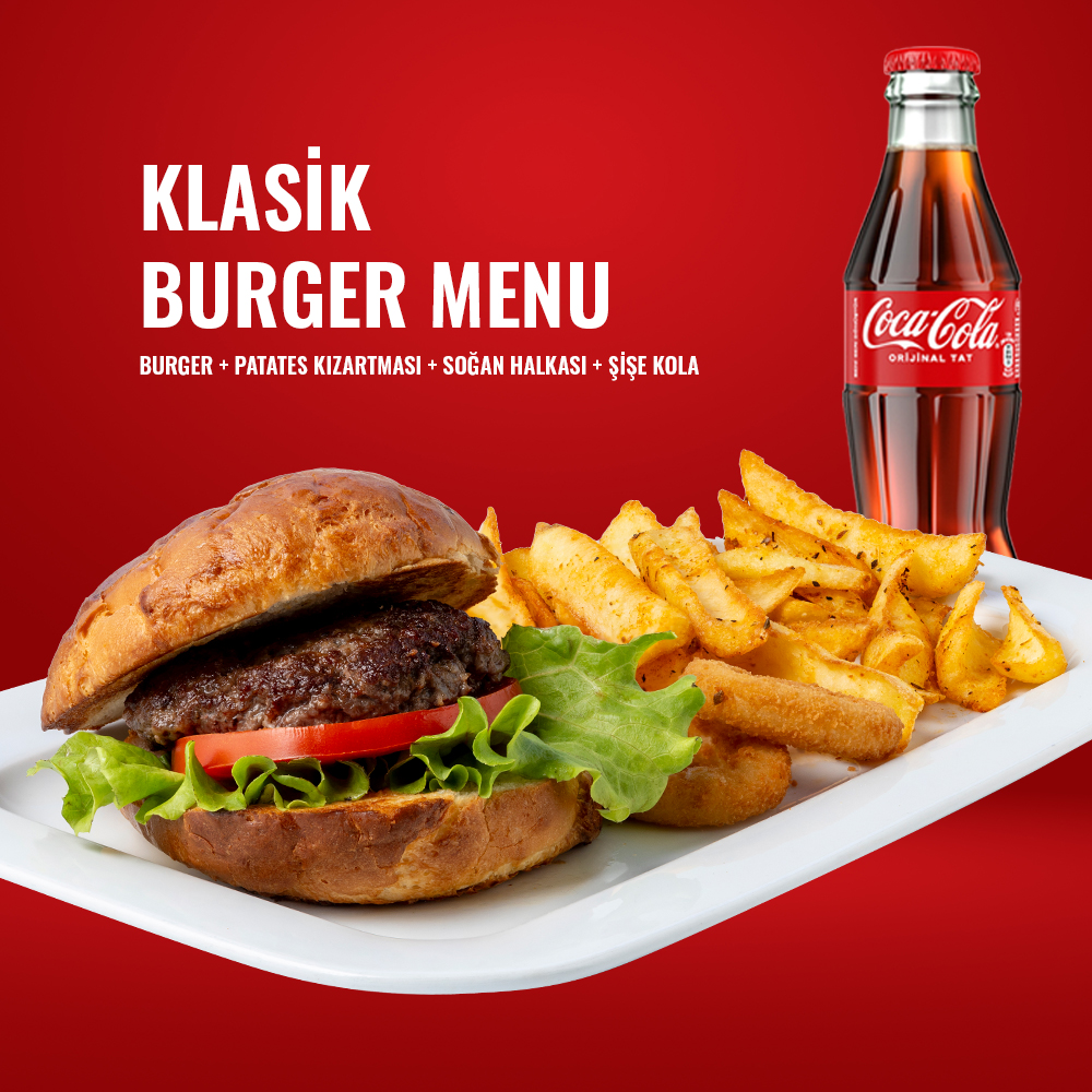 Klasik Burger Menü