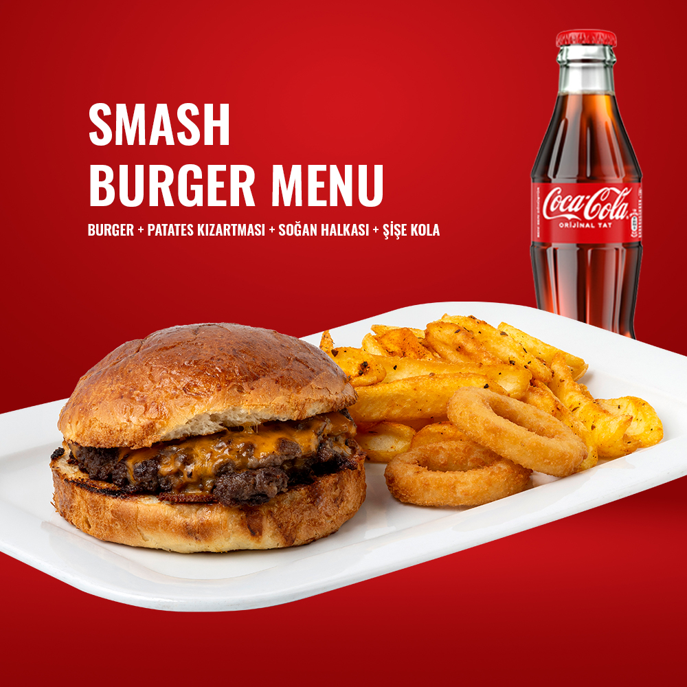 Smash Burger Menü