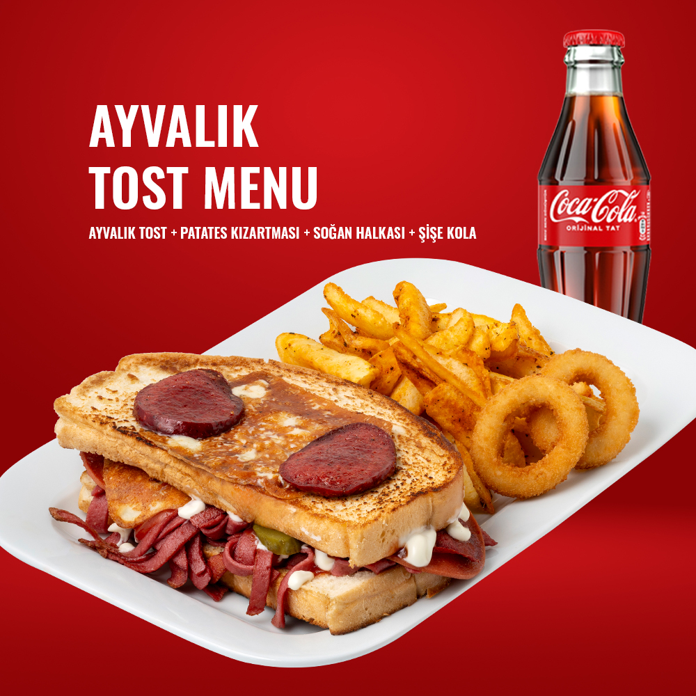 Ayvalık Tost Menü